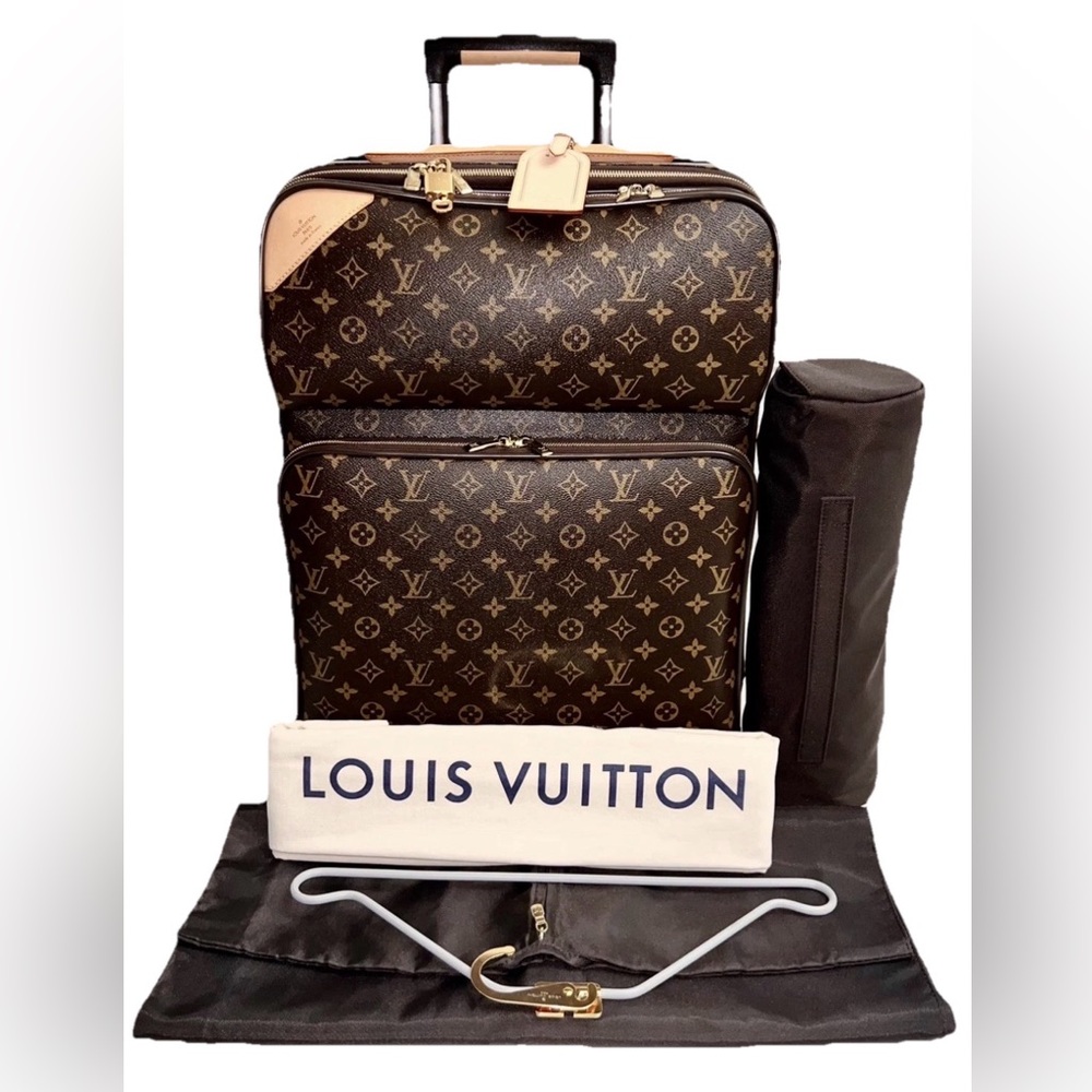 Louis Vuitton Pegase Top Business Monogram Suitcase Bag Pristine 🛍️